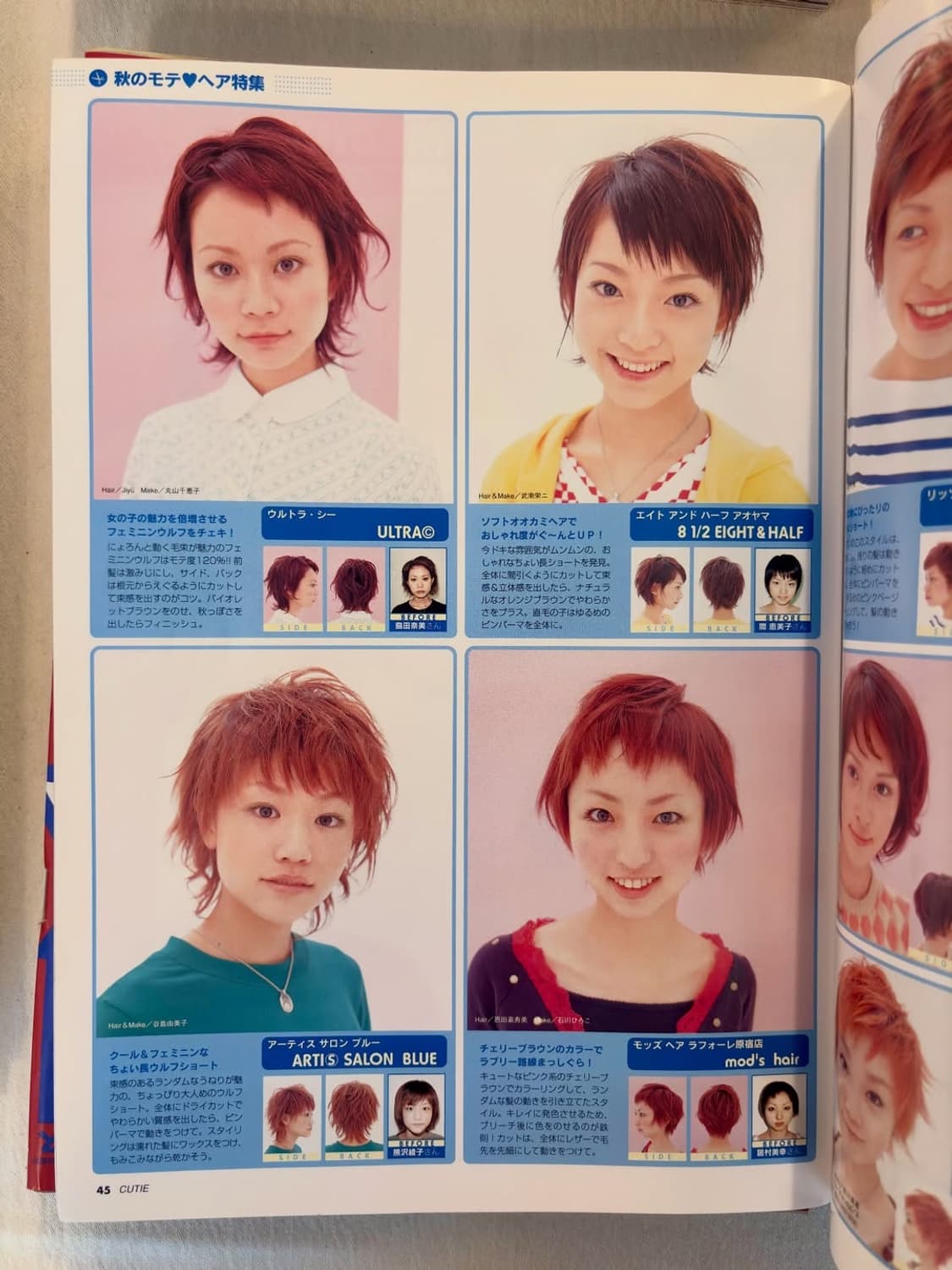 큐트 매거진 2001년 9월호  상품이미지2