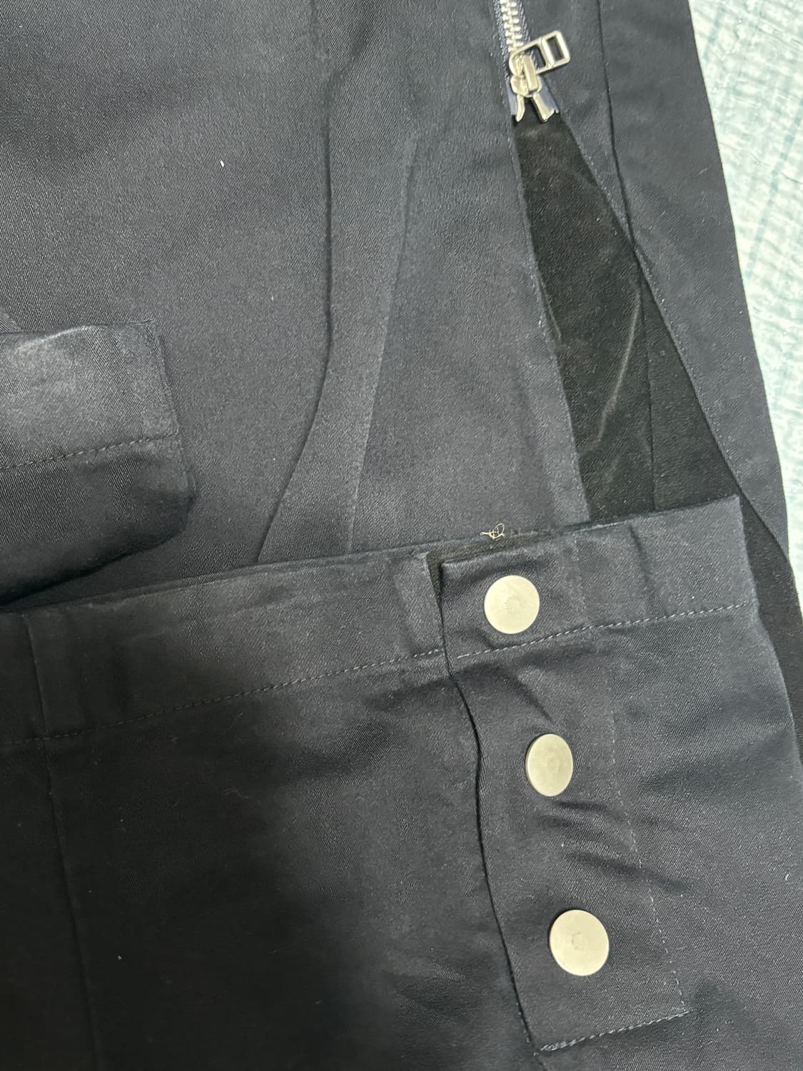 [3] 해칭룸 zip pants dark navy 상품이미지5