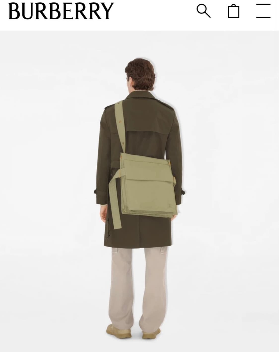 버버리 트렌치 토트 새상품 상품이미지1