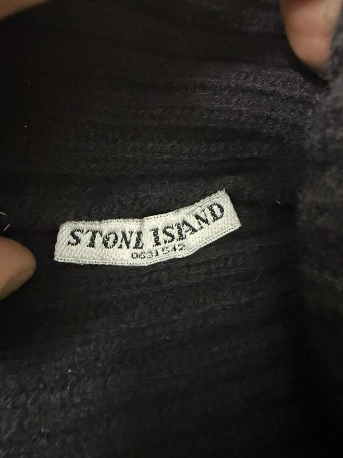 Stone Island 2005 Wool Spellout Beanie 상품이미지3