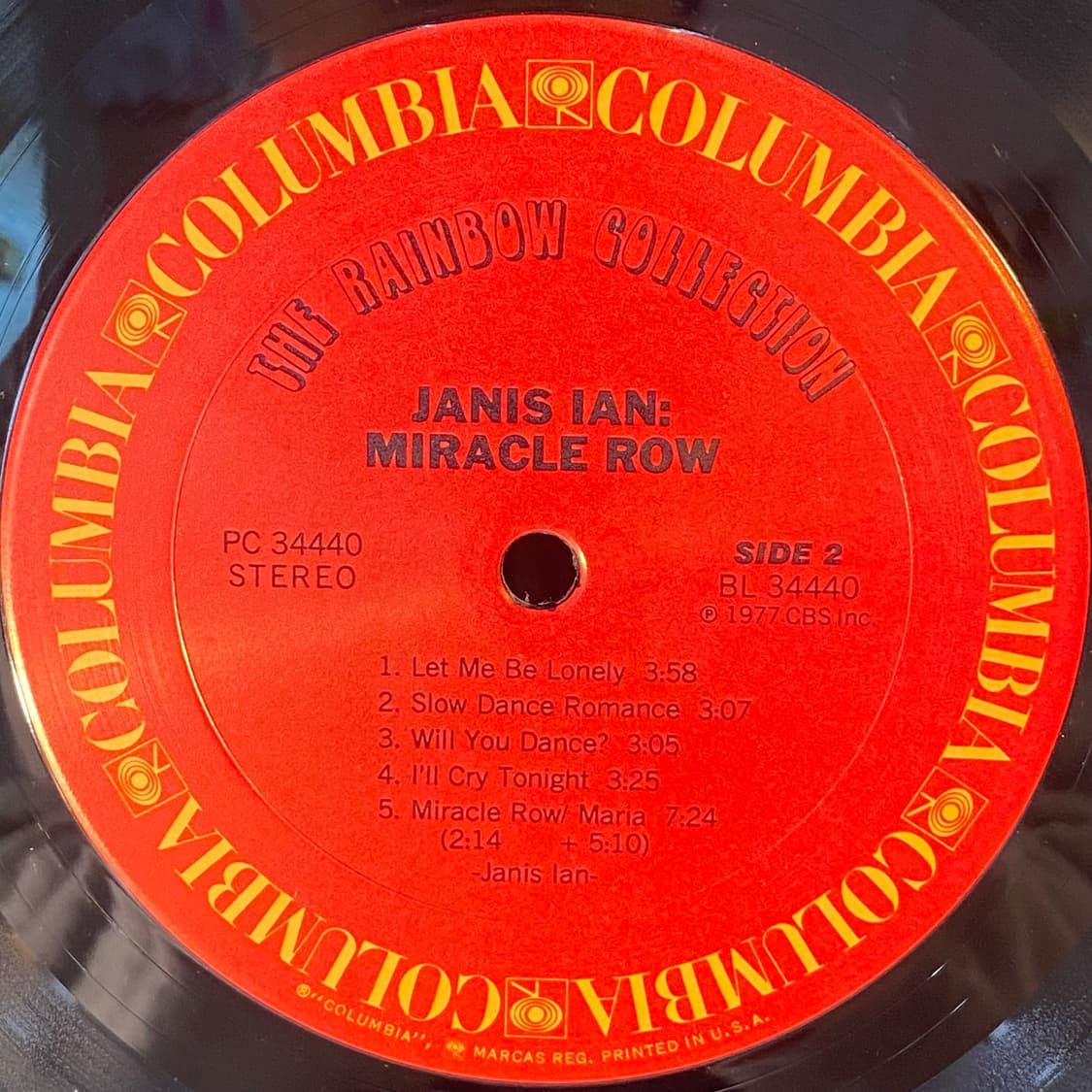 (수입중고LP-팝록) Janis Ian -Miracle Row 상품이미지5