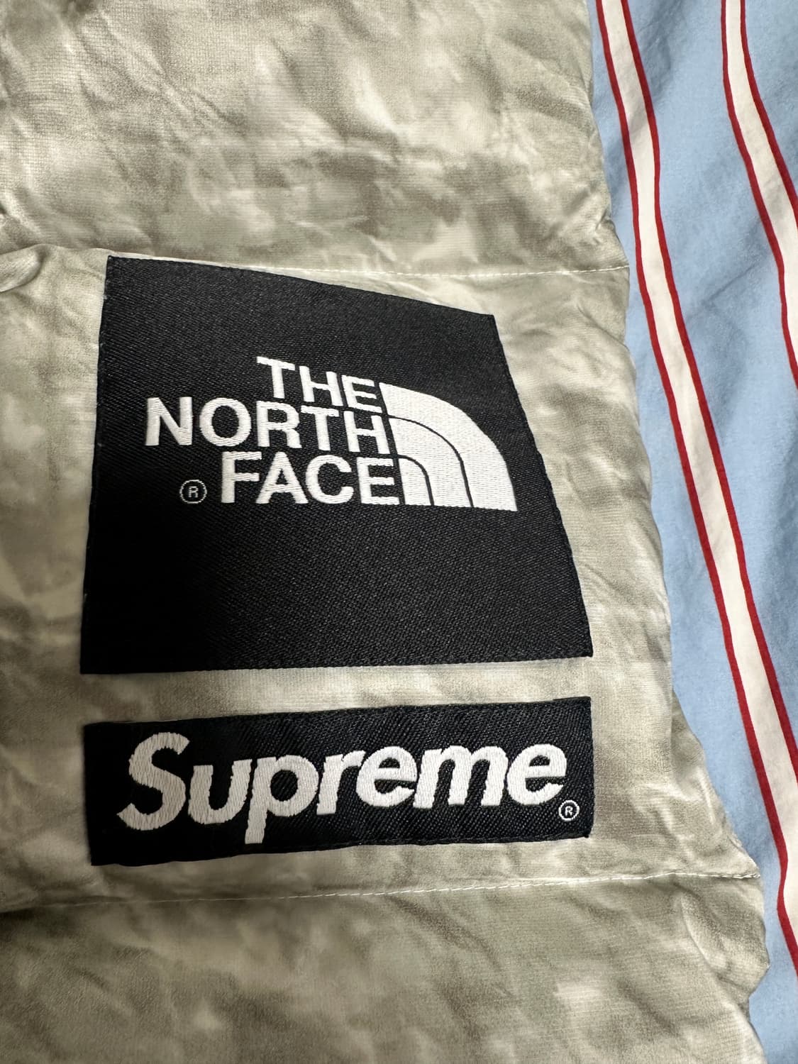 슈프림 노스페이 페이퍼 머플러 상품이미지2