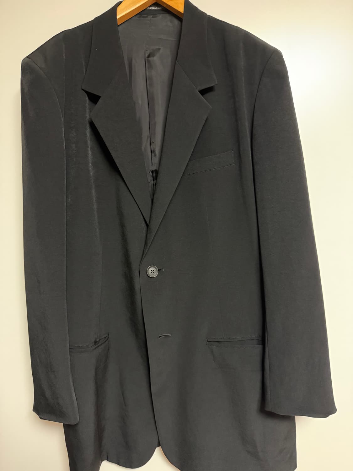 요지 야마모토 프르옴므 트리아 세테이트 봄여름 자켓 상품이미지4