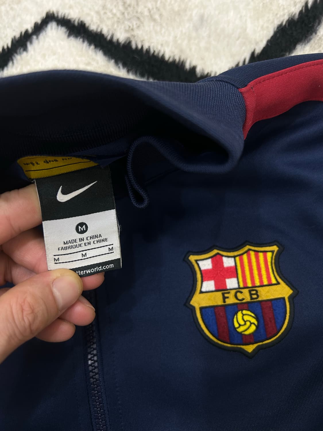 [M]나이키 바르셀로나 13-14 져지/네이비레드 상품이미지5