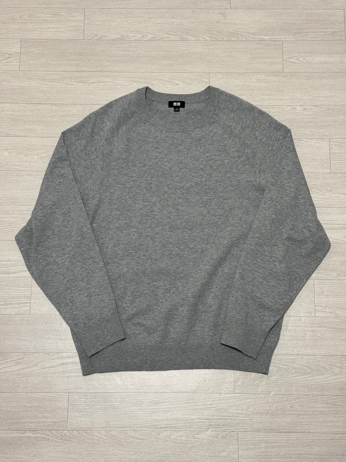 [3개 일괄] 유니클로 워셔블코튼블렌드크루넥스웨터 M 상품이미지4