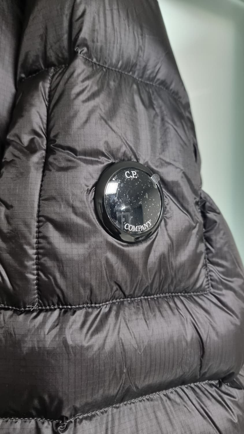 XXXL CP 컴퍼니 dd 쉘 후드 미디엄 다운 자켓 블랙 24FW 상품이미지4