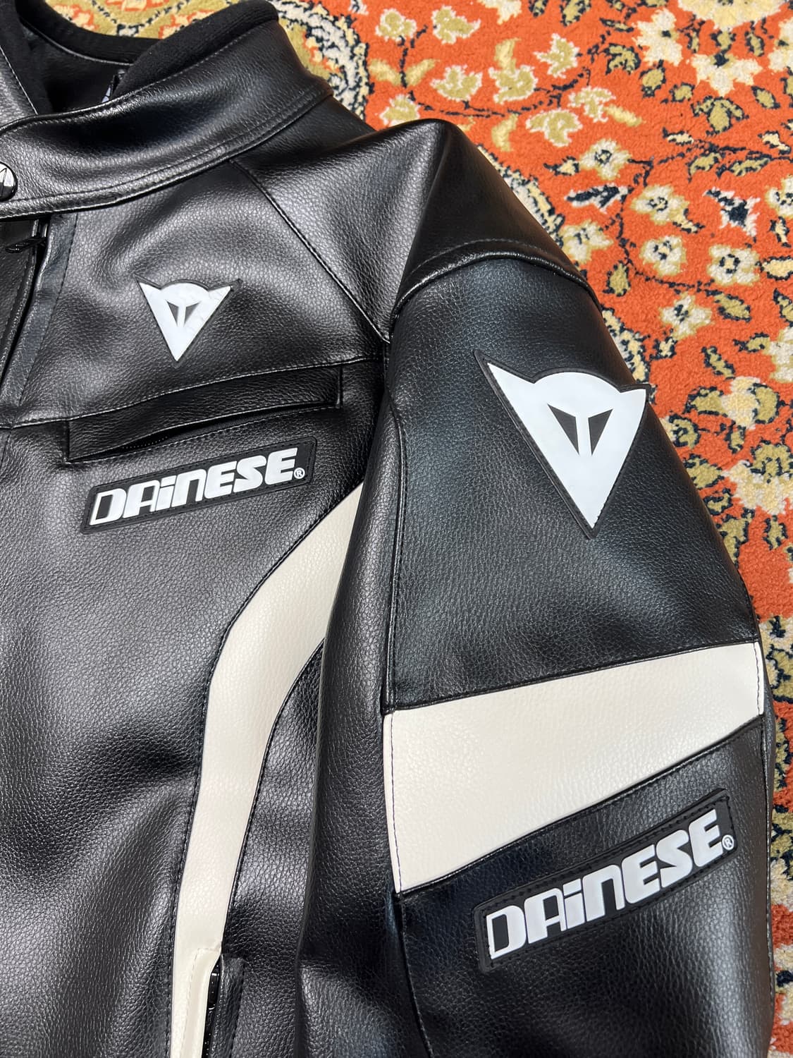 [L] 다이네즈 리얼 레더 바이커 라이더자켓 상품이미지4