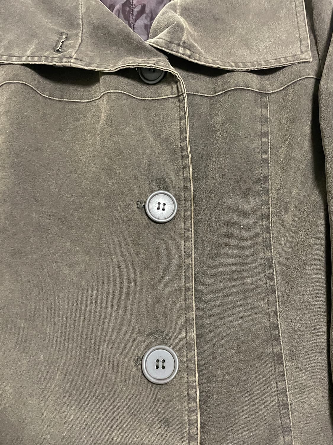 CHISOTTO 피치 워싱 코튼 더블브레스티드 자켓 J03275 상품이미지6