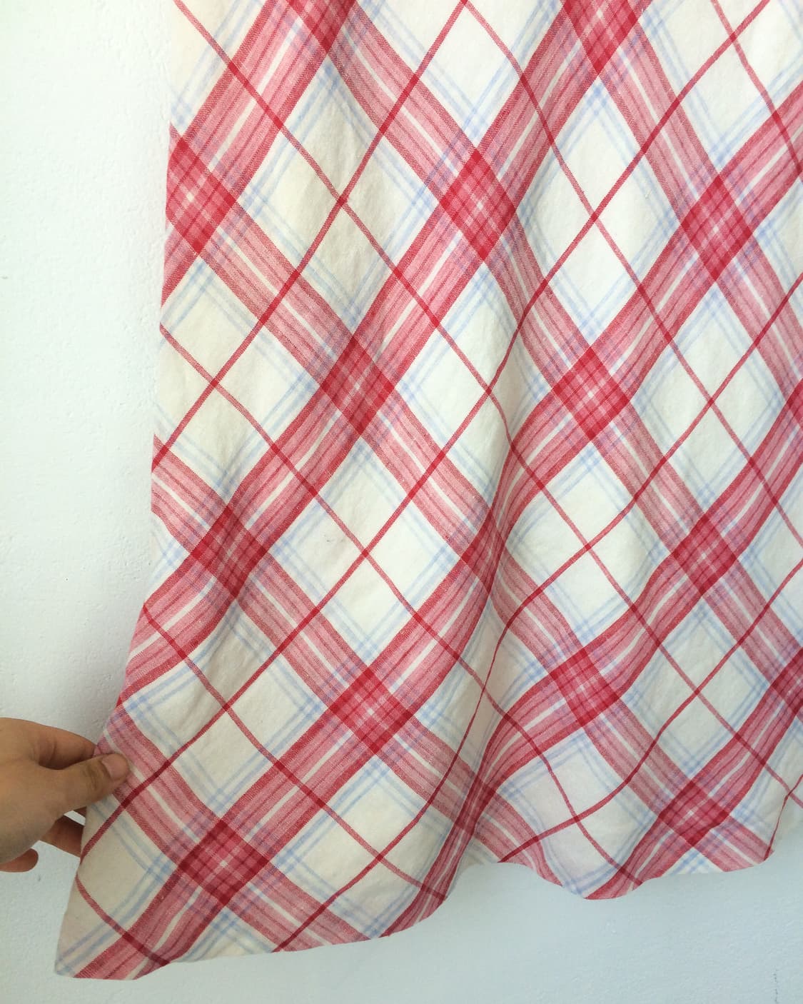 Check pattern midi skirt 상품이미지2