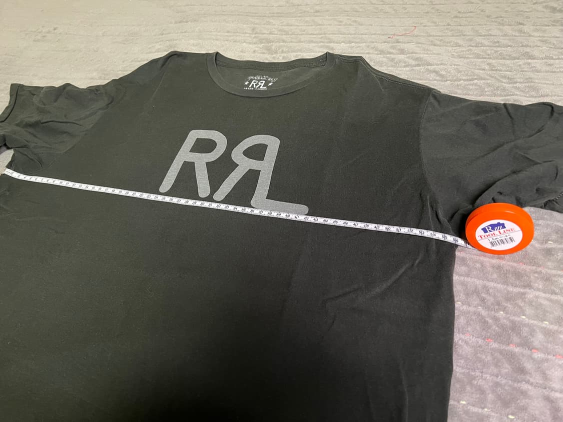 [L] RRL 로고 저지 티셔츠 반팔 상품이미지2