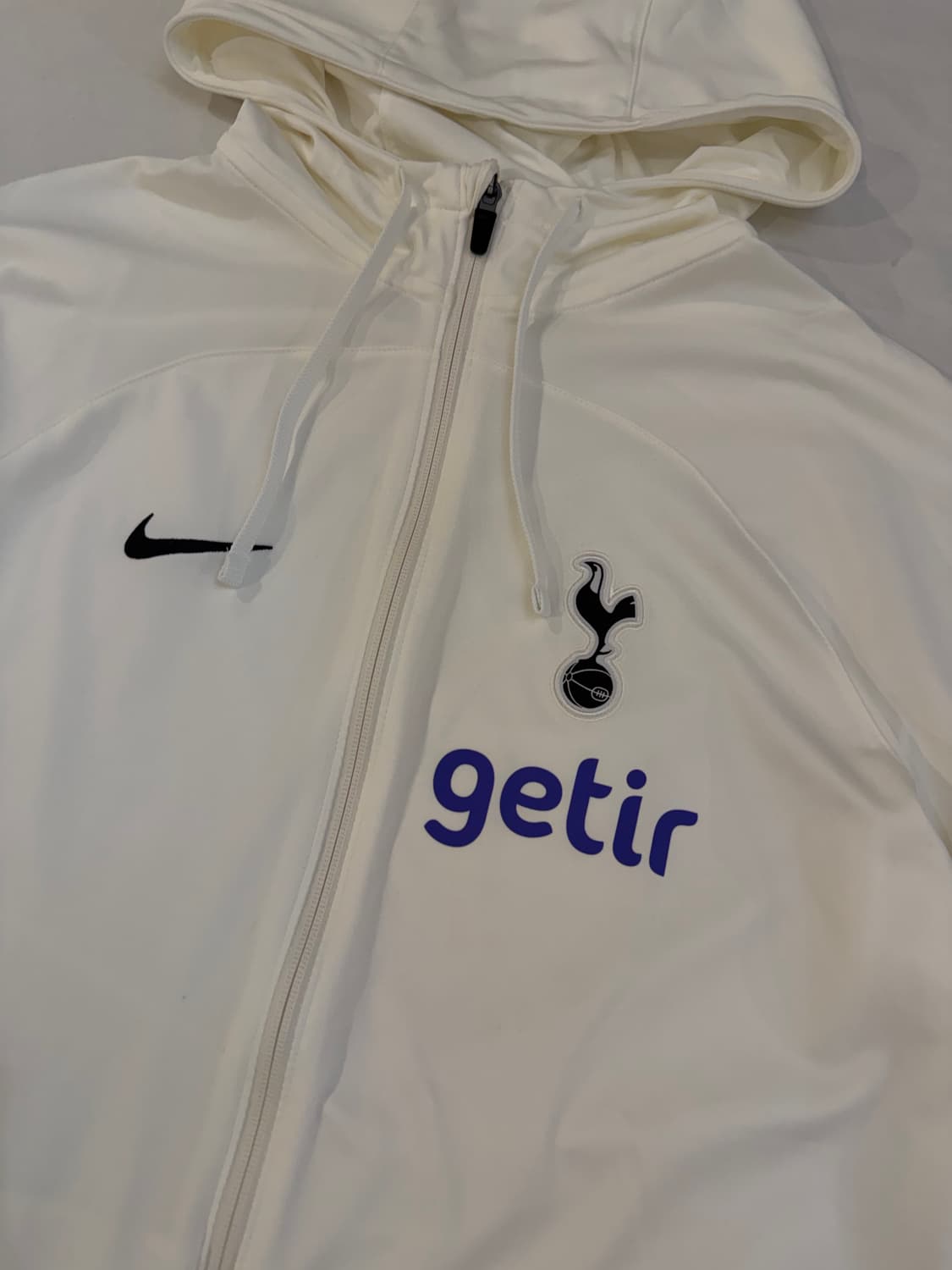 나이키 22-23 토트넘 스트라이크 후드 집업 져지 화이트 상품이미지2