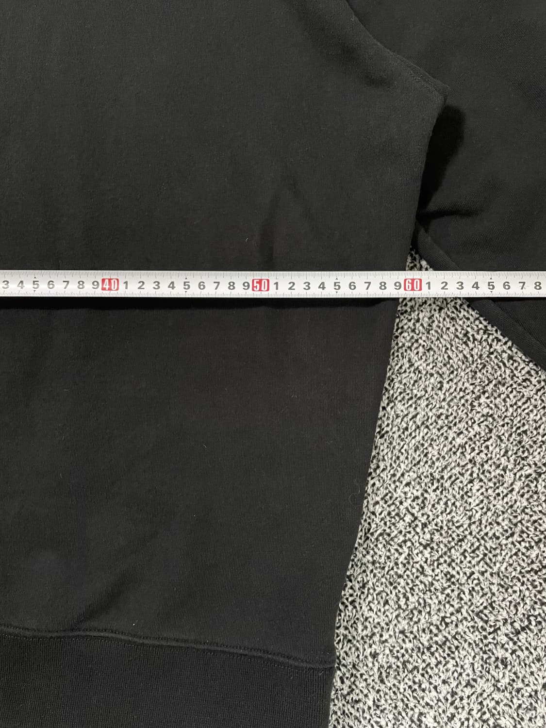 빈티지9. 퍼스널팩 기본 무지 맨투맨 스웻셔츠 블랙 상품이미지4