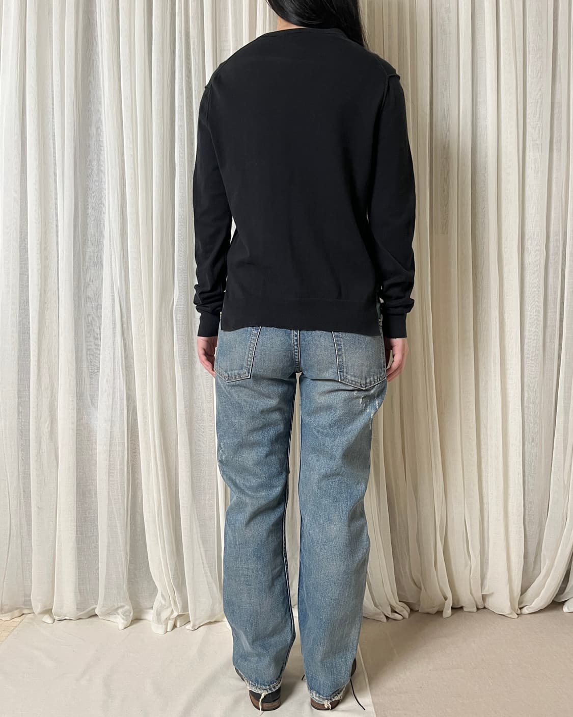 요지야마모토 하이넥 스웻 가디건 yohji yamamoto Y’s 상품이미지3