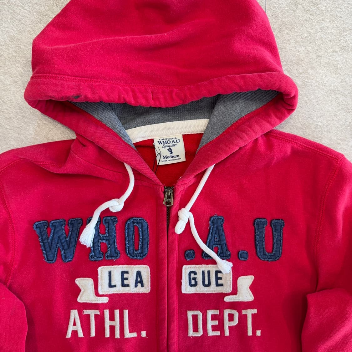 후아유 컬러 후드집업 상품이미지2