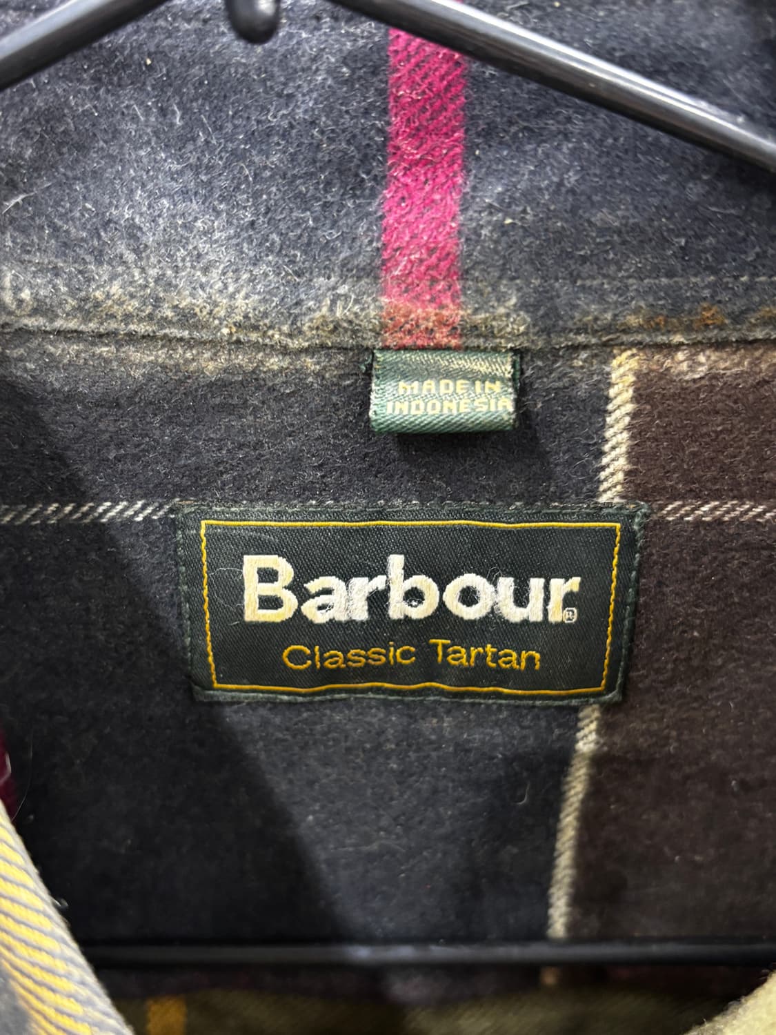 Barbour 바버 클래식 체크 셔츠 상품이미지4