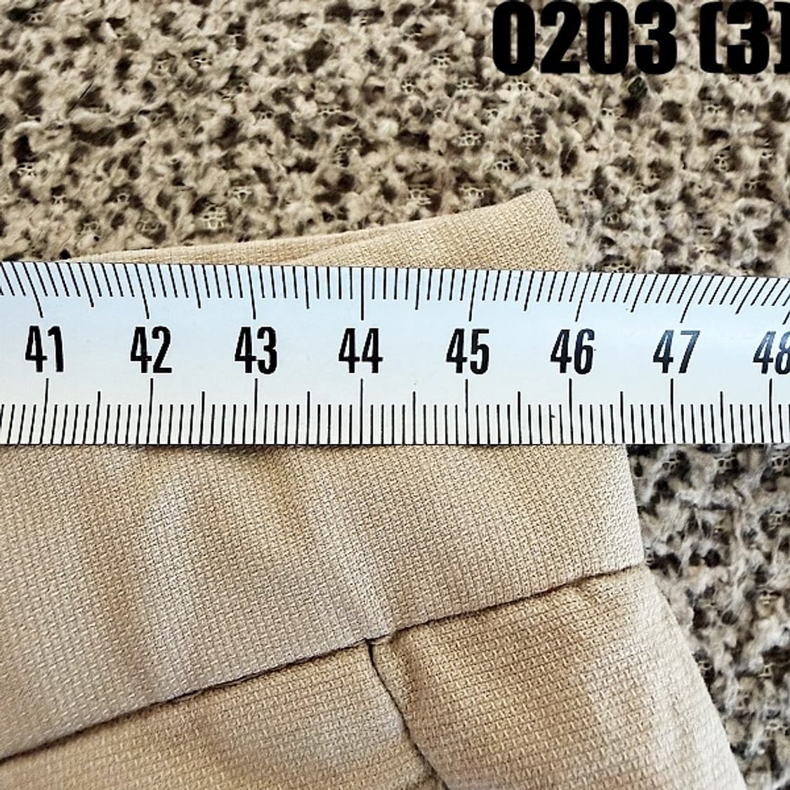 [94-106] 빈폴 원턱 베이지 치노 면 팬츠 상품이미지6