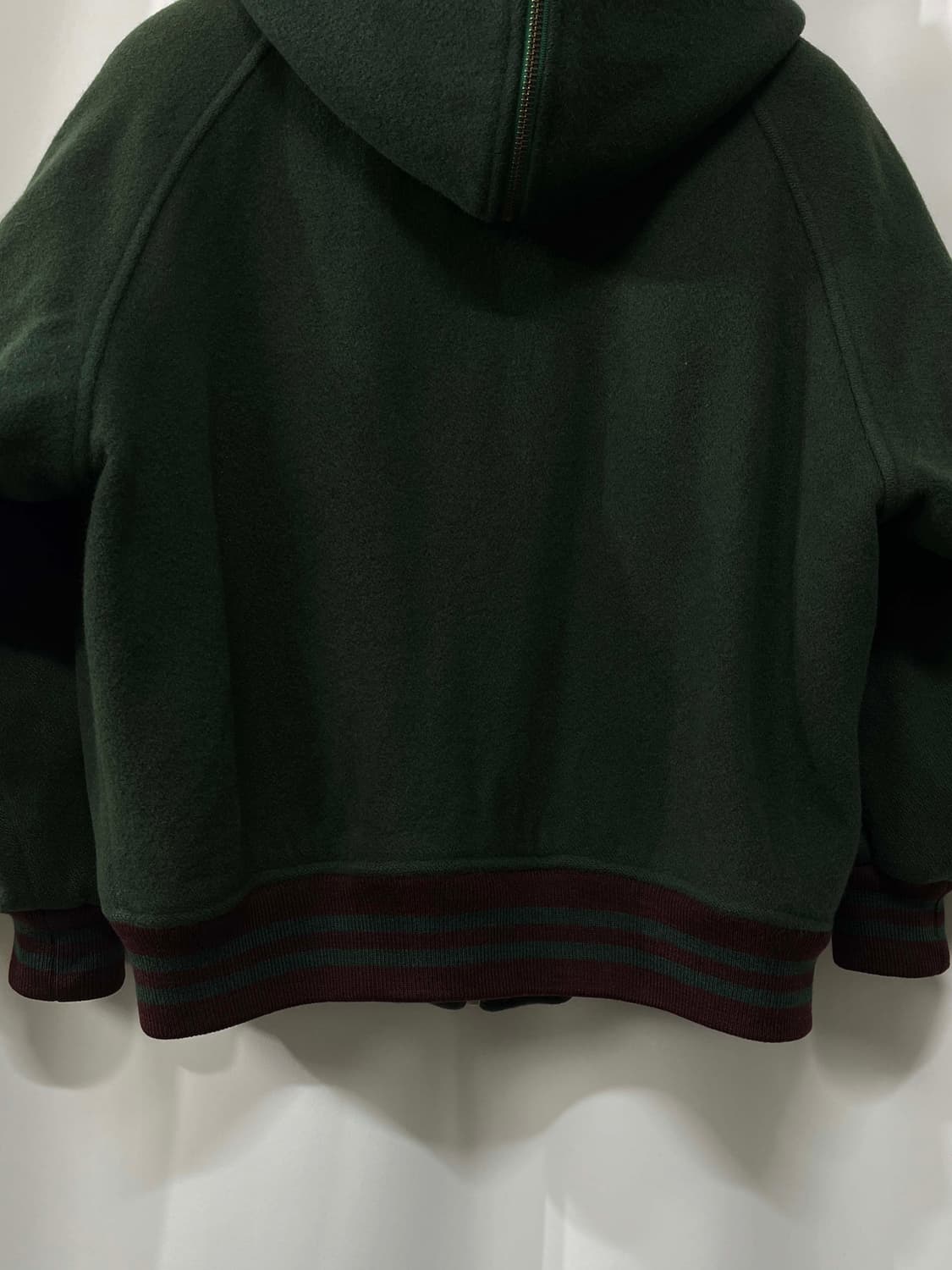 80's 폴로 랄프로렌 스크래블 쉴드 울 바시티 봄버 자켓 상품이미지7