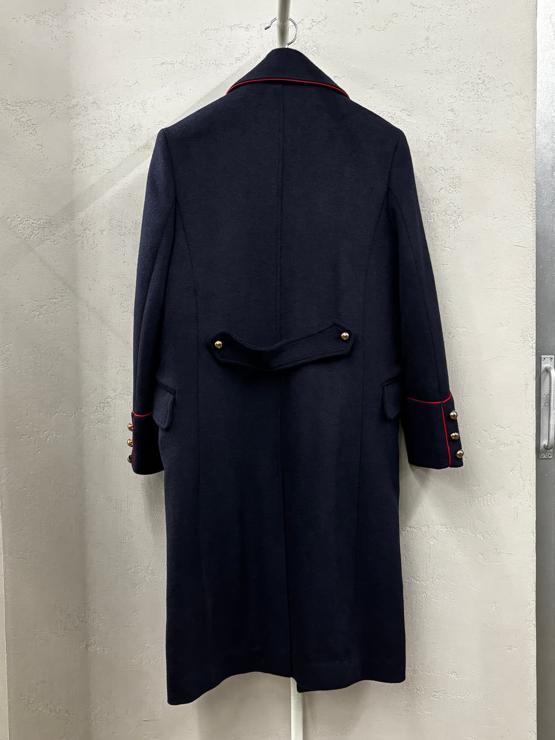 제너럴아이디어 밀리터리 파이핑 코트 네이비 M 상품이미지3