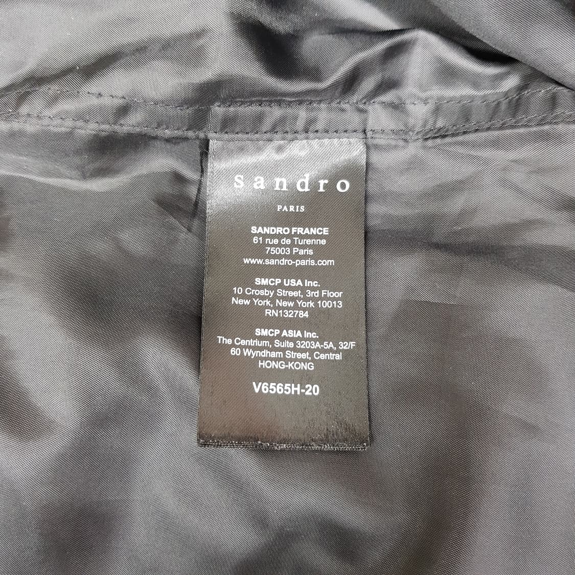 산드로 SANDRO  보겔 자수 퀄팅 봄버 자켓 1사이즈 상품이미지9