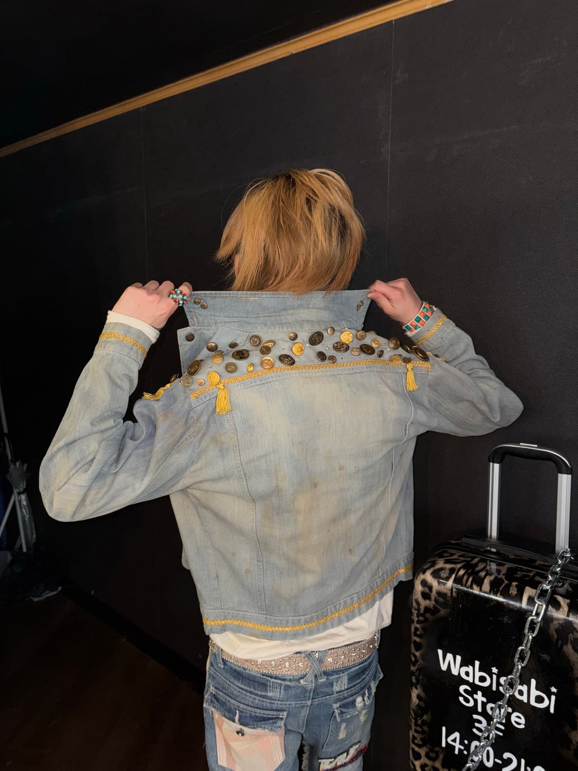 beaded denim jacket 상품이미지9