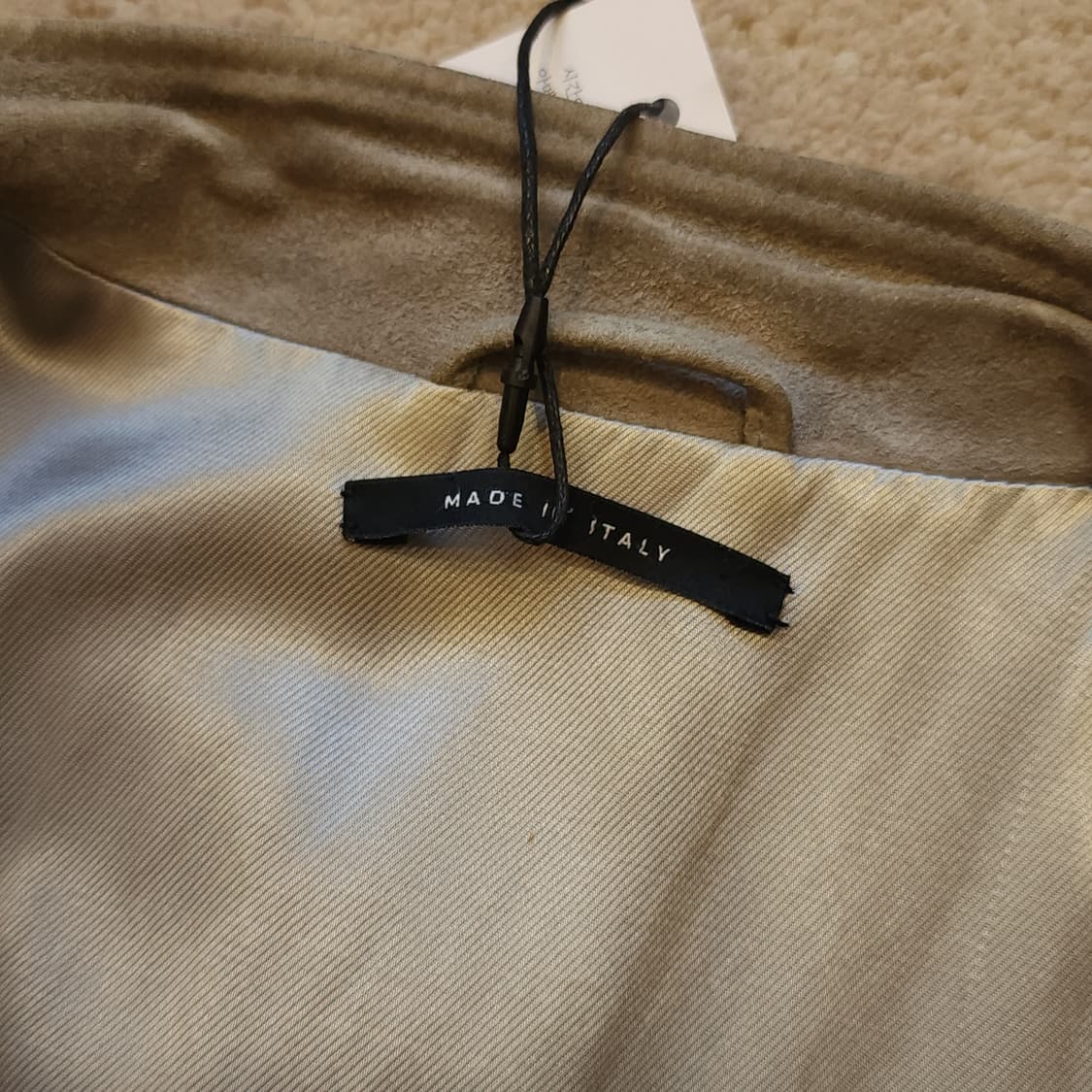 구찌 톰포드 카우하이드 스웨이드 바이커 레더 자켓 56 상품이미지8