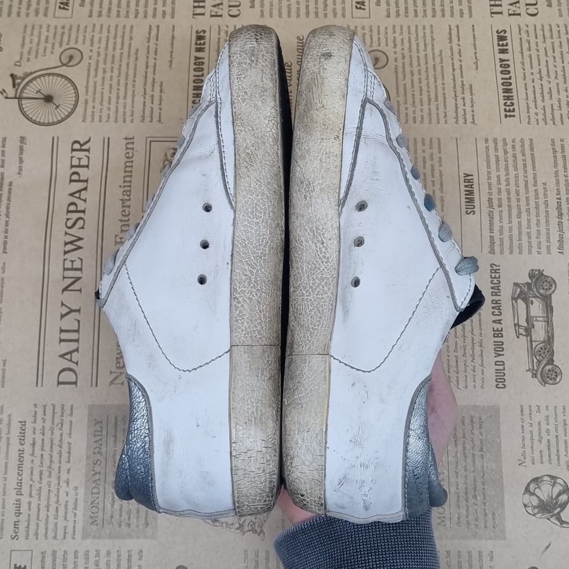 정품 골든구스 슈퍼스타 여성스니커즈220 상품이미지5