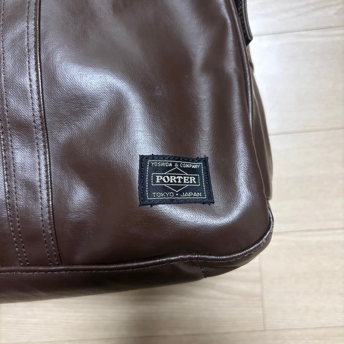 요시다포터 porter 프리스타일 보스턴백 브라운 상품이미지3