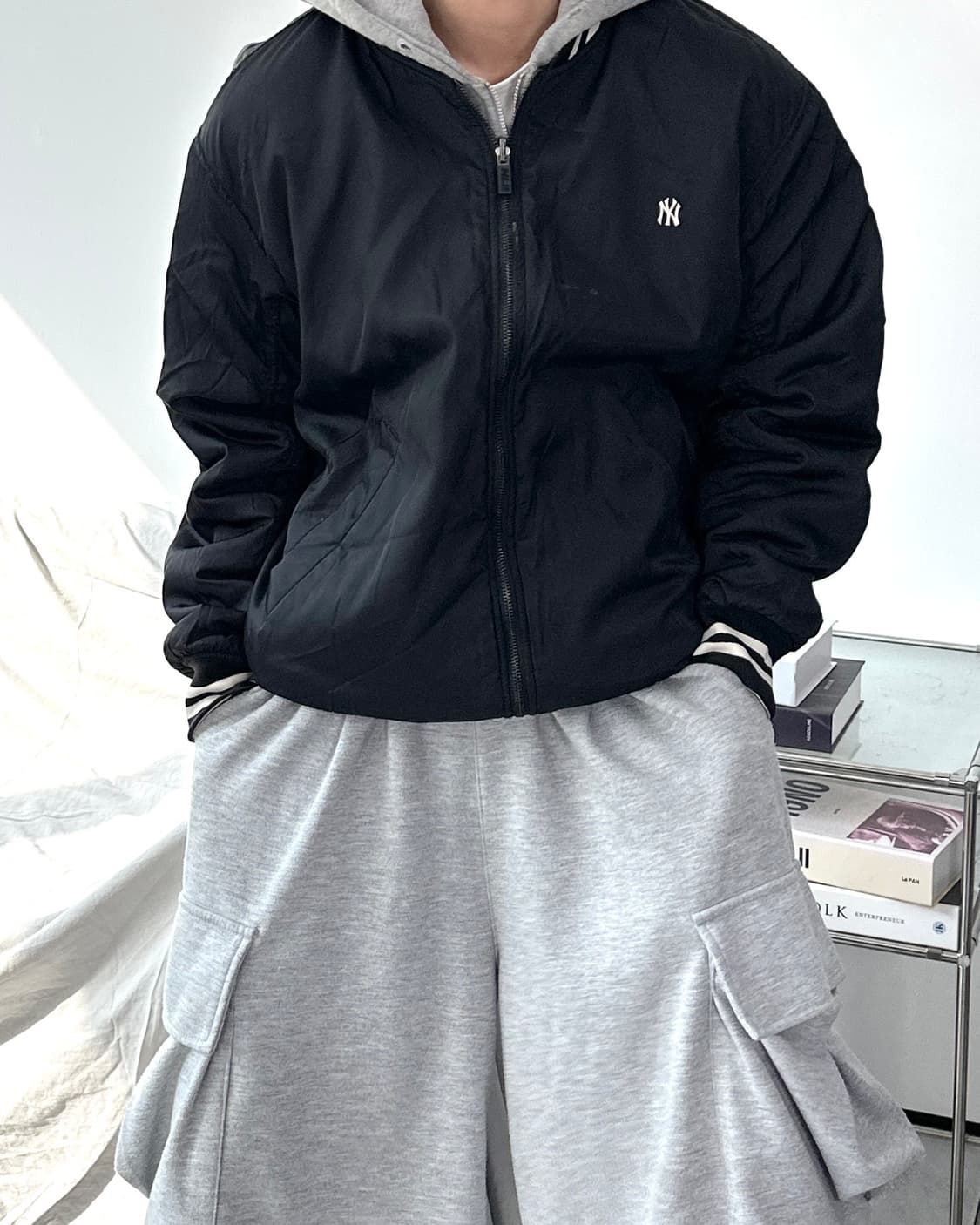 MLB 뉴욕 양키즈 리버시블 자켓 M 상품이미지2