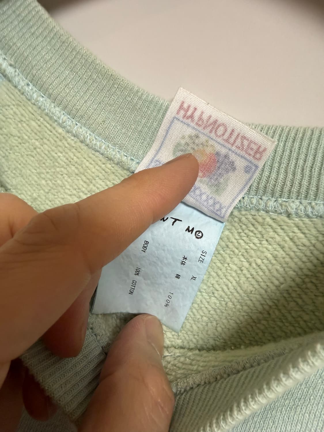 세인트미카엘 스누피 데미지 맨투맨 상품이미지5