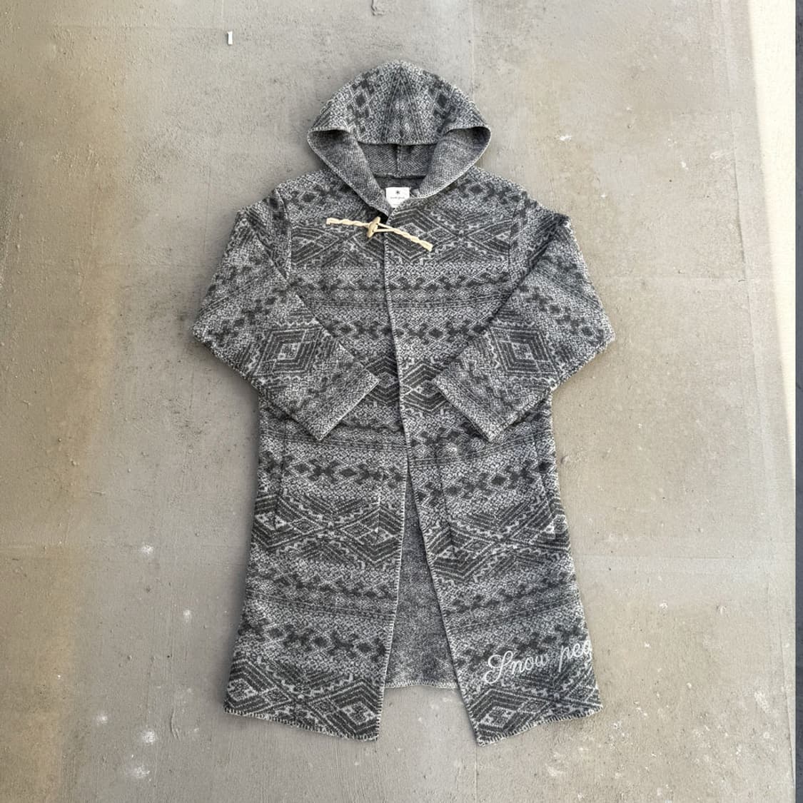 SNOW PEAK 플란넬 울 블랭킷 자켓 상품이미지1