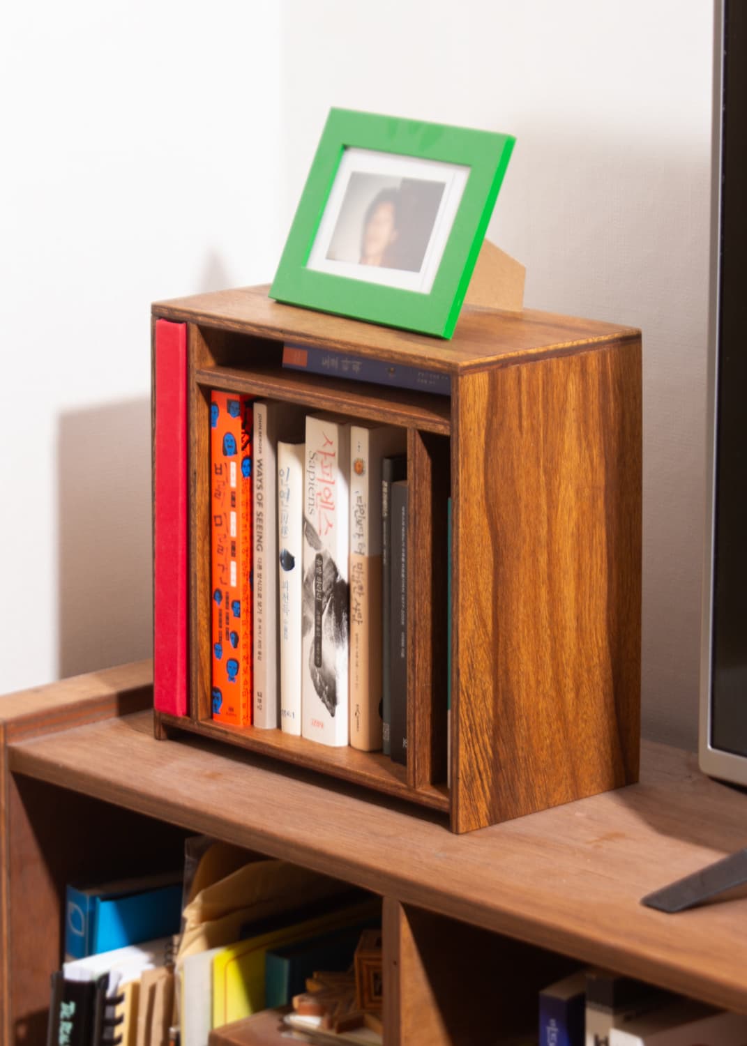 베드룸 미니 책꽂이 핸드메이드 상품이미지1