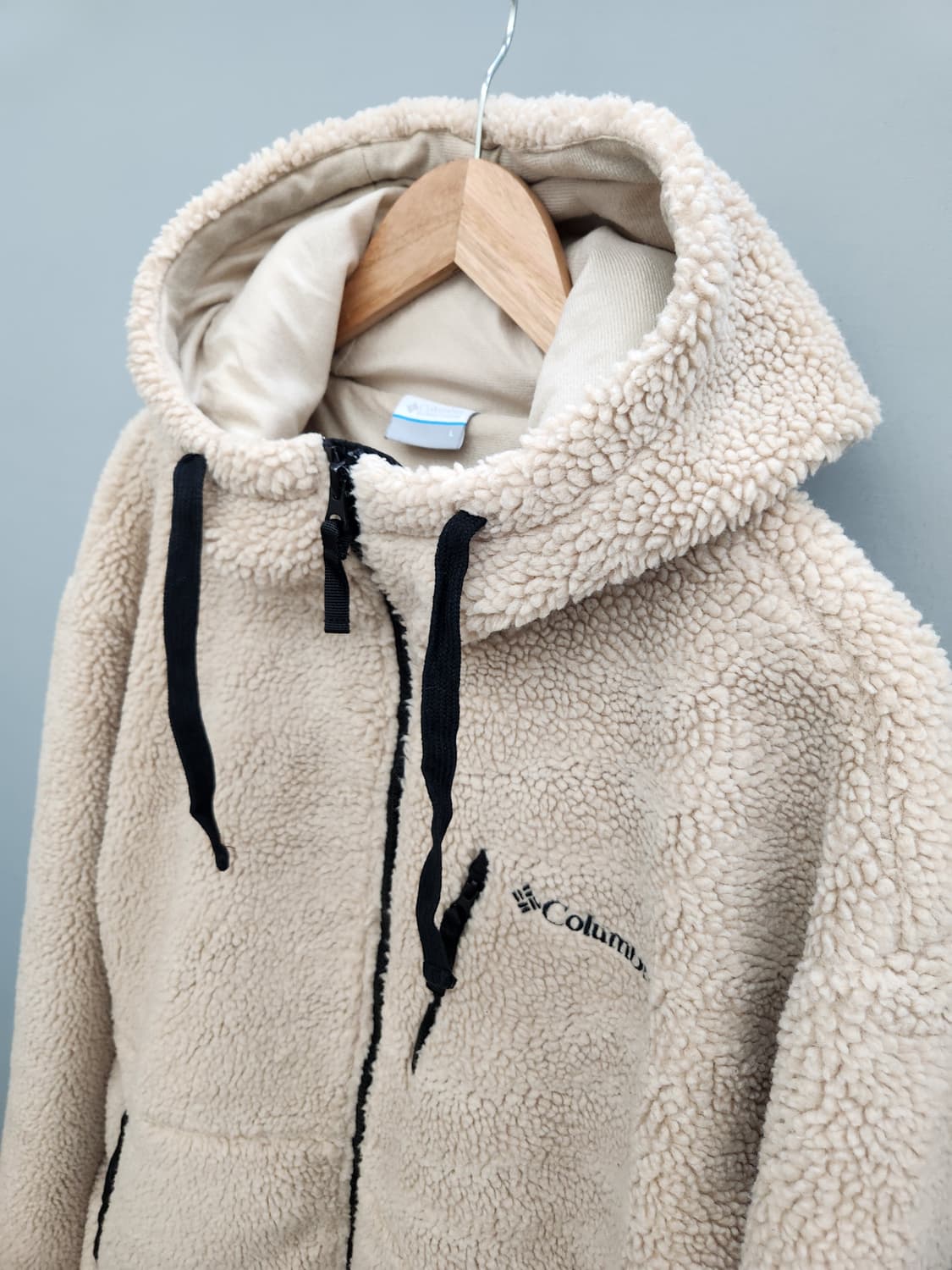 컬럼비아 후드 뽀글이 플리스 자켓_21년 상품이미지3