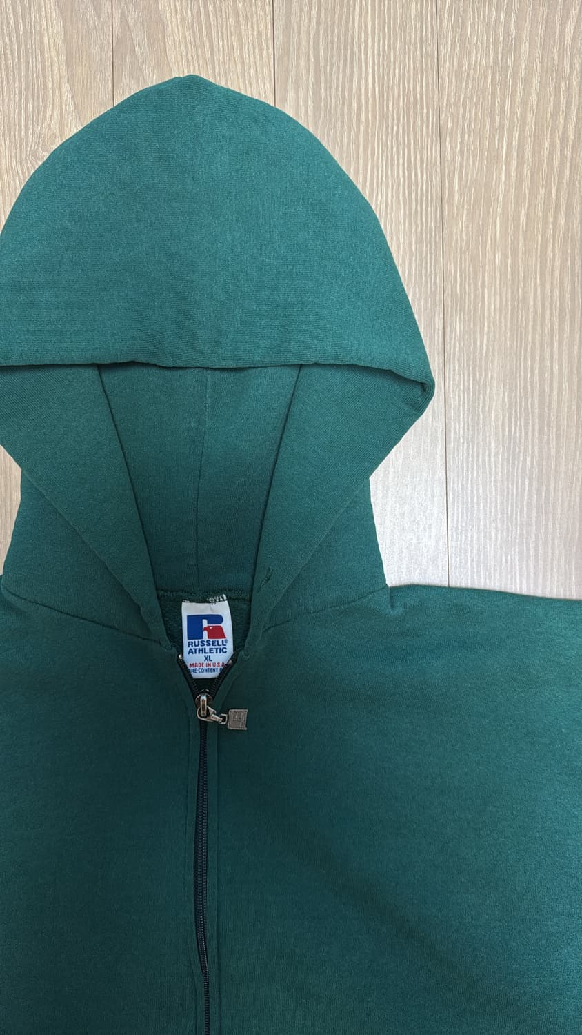 90s 러셀 애슬레틱 후드 집업 상품이미지3