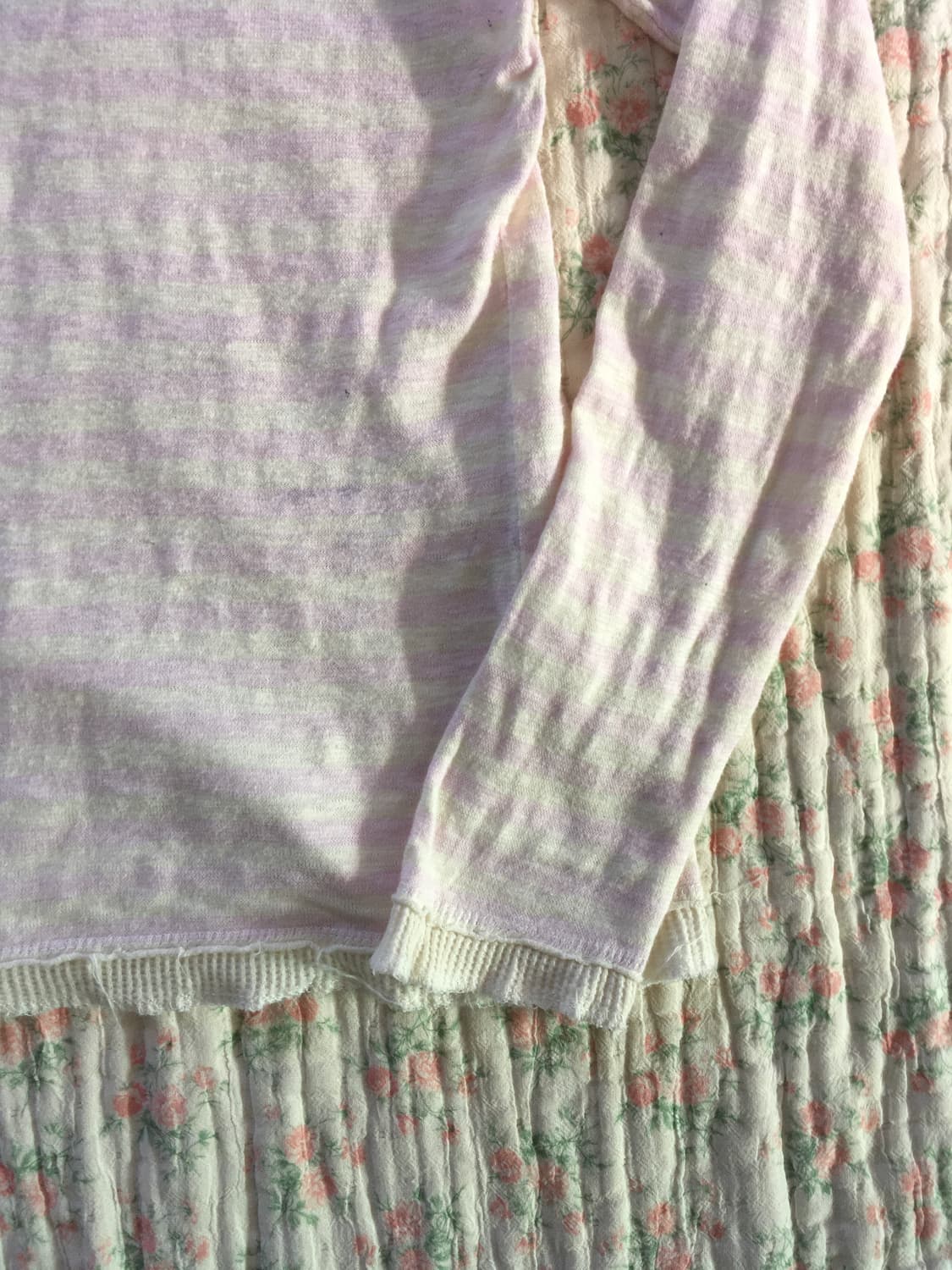 모릴 롱 블라우스+딸기우유 스트라이프 폴라 세트 상품이미지7