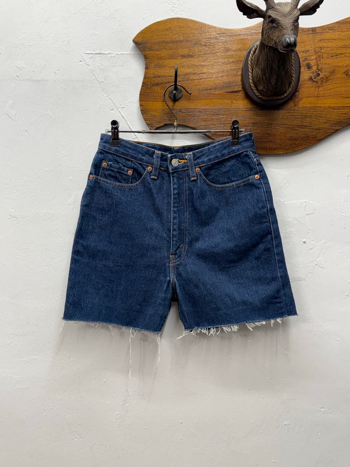 90s Japan Levi’s W626 Denim Shorts 상품이미지4