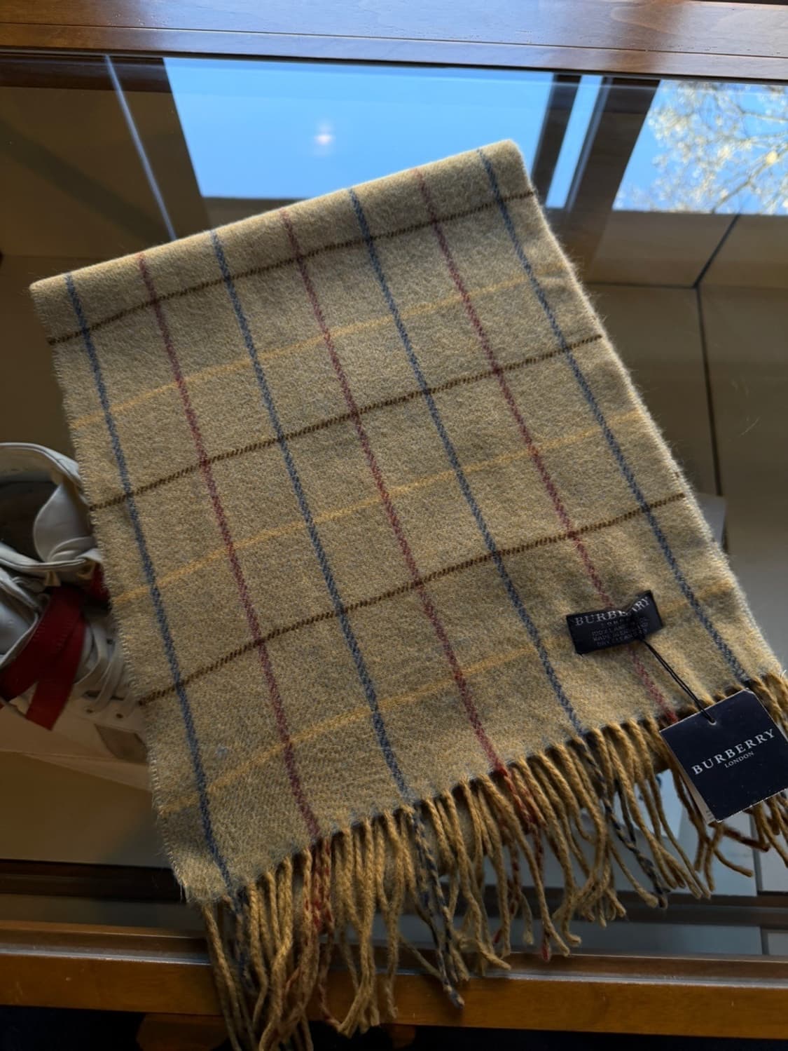 버버리 램스울 머플러 상품이미지8