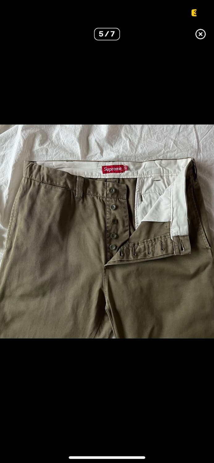 슈프림 핀업 걸 치노팬츠 32 상품이미지5