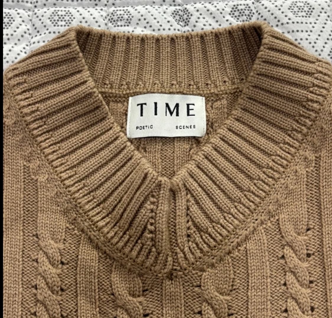 타임 TIME 니트 가디건 ~F사이즈 상품이미지3