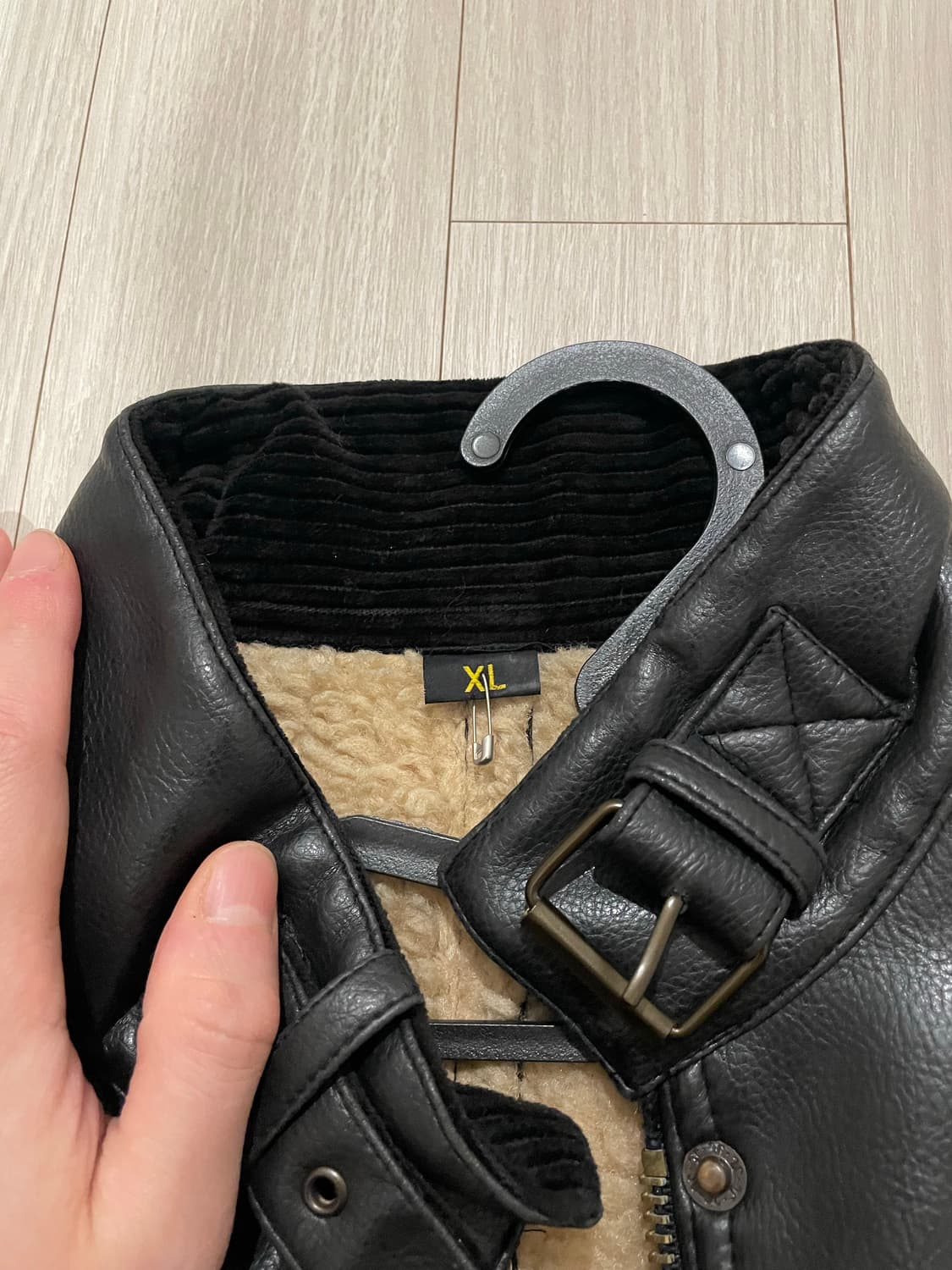 벨스타프 양털가죽무스탕자켓 XL  상품이미지6