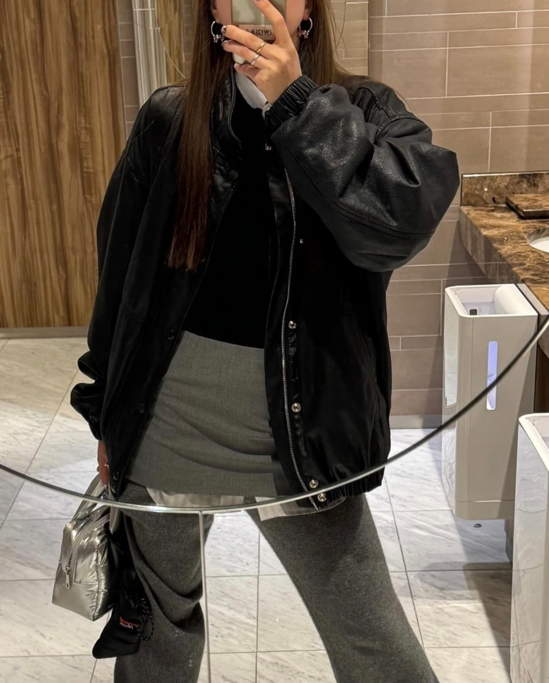 캐롤쇼페 레더 자켓 판매 / Daddy Leather Jacket 상품이미지1