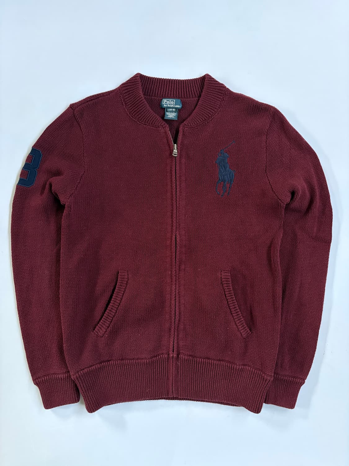 폴로 랄프로렌 빅포니 니트 집업 상품이미지2
