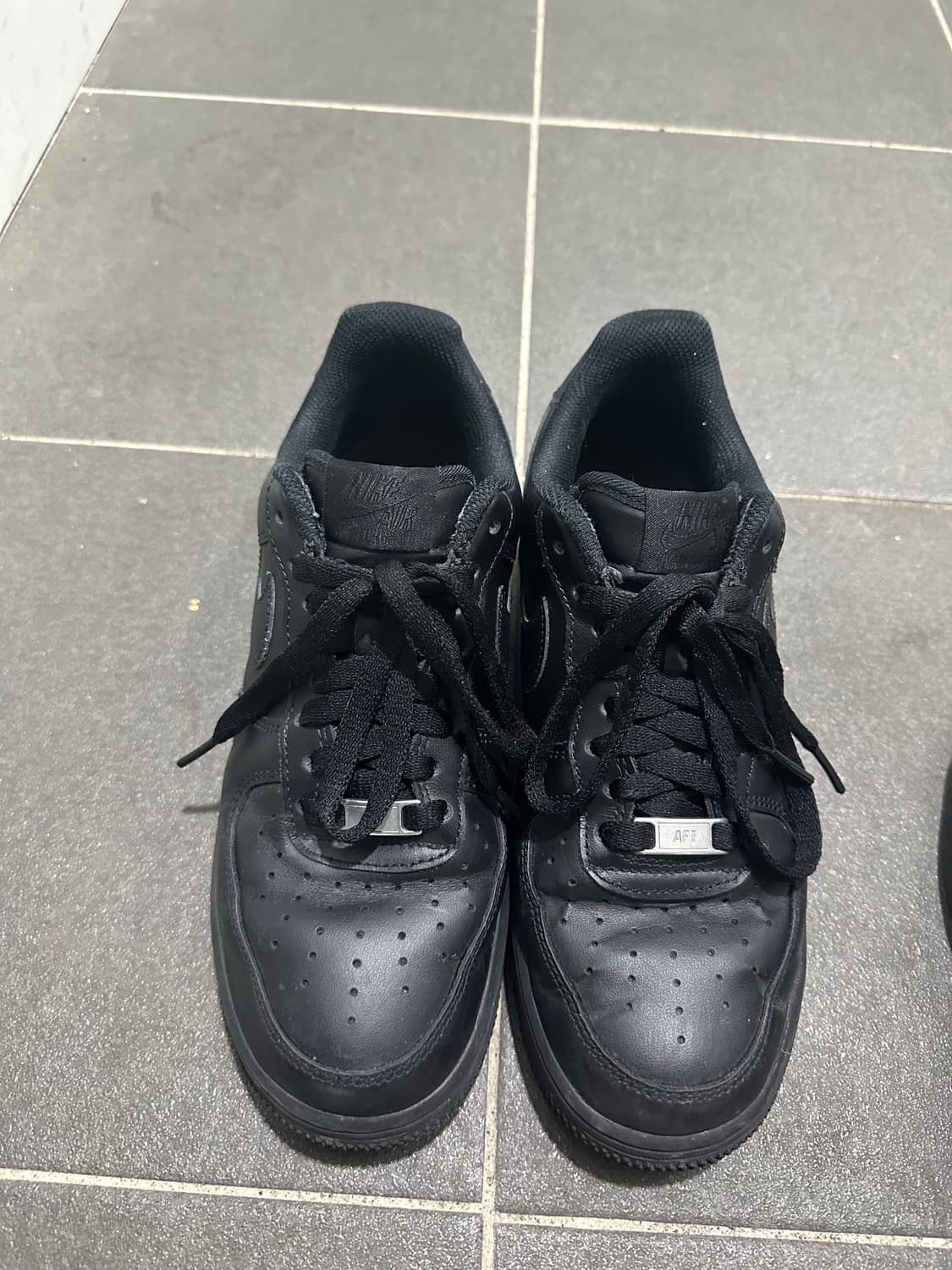 나이키 에어포스1 블랙(255) 상품이미지1