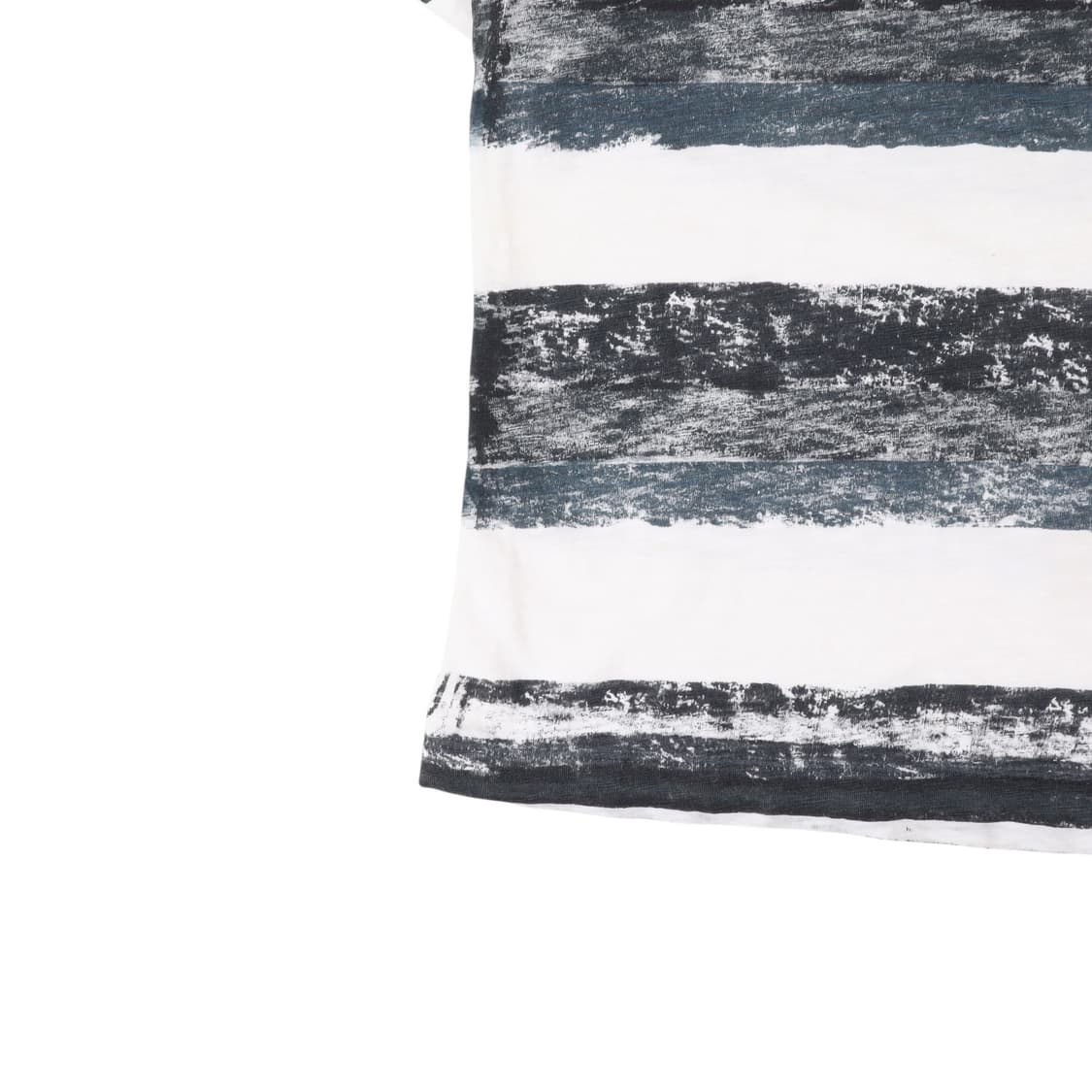 디젤 드로잉 프리즈너 스트라이프 하프 티셔츠 상품이미지4