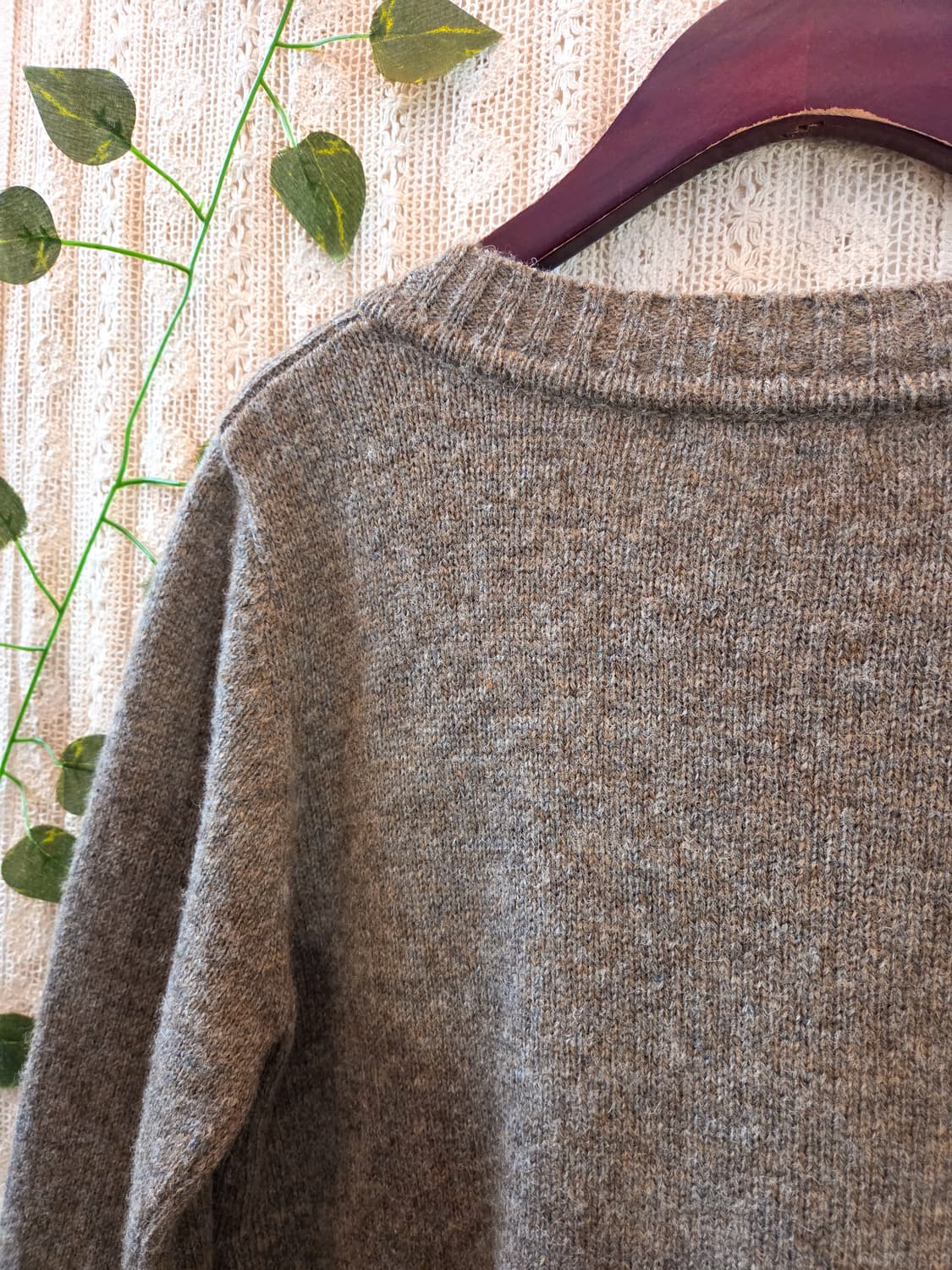 토글 버튼 브라운 가디건 상품이미지5