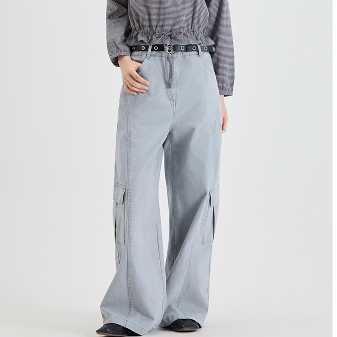 미쏘 코튼 카고 팬츠 상품이미지2