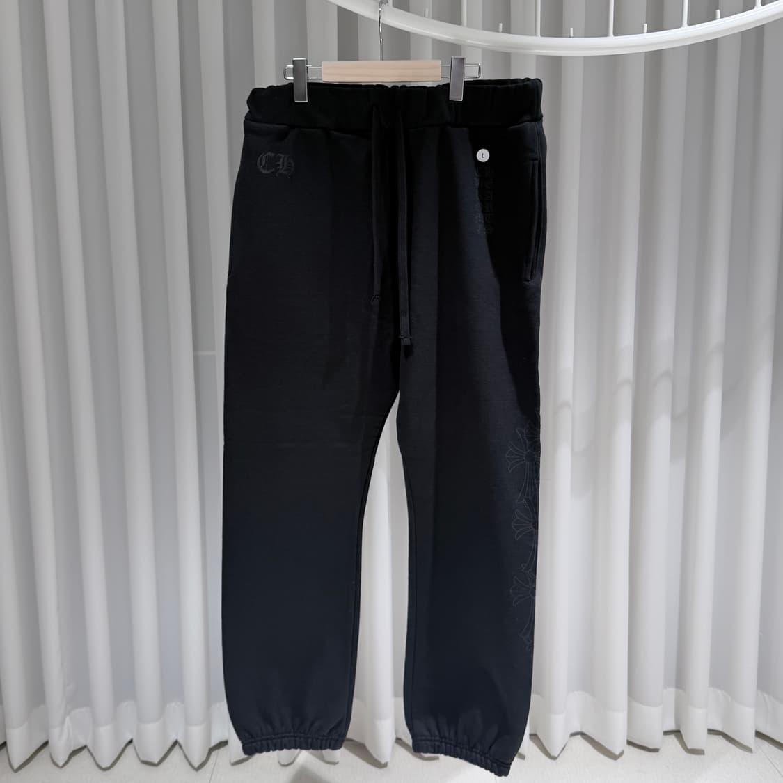 (S/L) / 크롬하츠 마이애미 한정판 버티컬 로고 스웻 조거 팬츠 상품이미지1