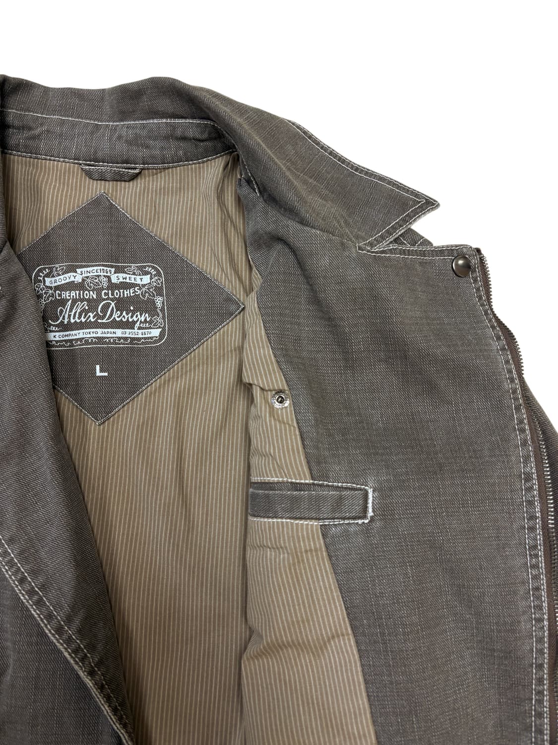 Allix washed denim rider jacket 상품이미지7