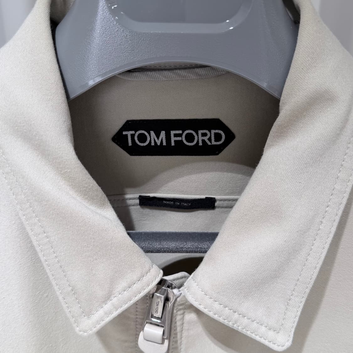 50 / 톰포드 베이지 브러시드 코튼 블루종 자켓 상품이미지2