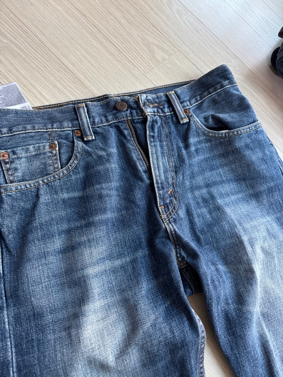 리바이스 505 w76 l82 블랭크탭 판매  상품이미지5