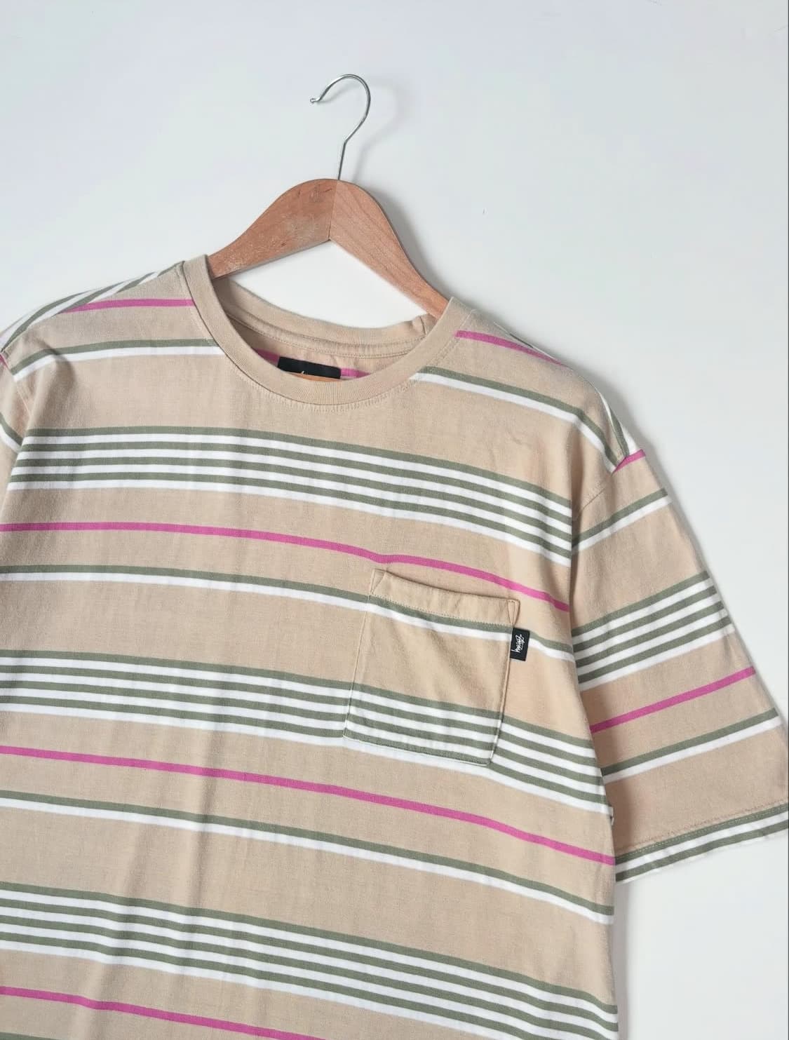 Stussy 스투시 단가라 포켓 티셔츠 상품이미지3
